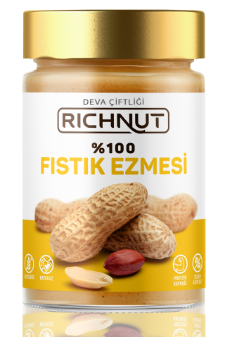 300 gr Şekersiz Doğal %100 Fıstık Ezmesi