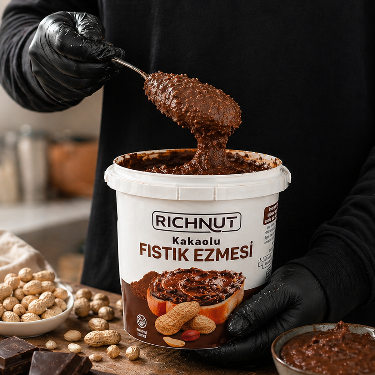 KAKAOLU FISTIK EZMESİ 1 KG
