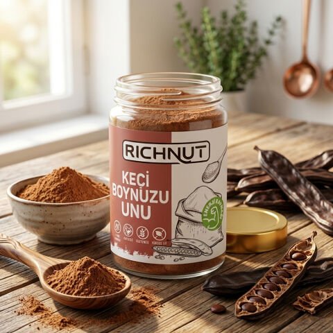 Keçiboynuzu Unu 200 g – %100 Harnup Tozu