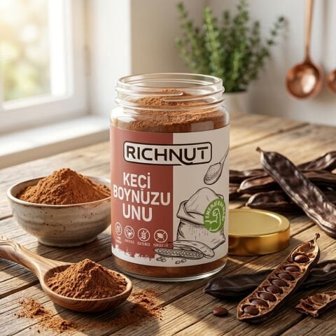 Keçiboynuzu Unu 200 g – %100 Harnup Tozu