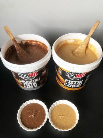 2 Kg Fıstık Ezmesi (1 KG ÇİKOLATALI, 1 KG SADE)
