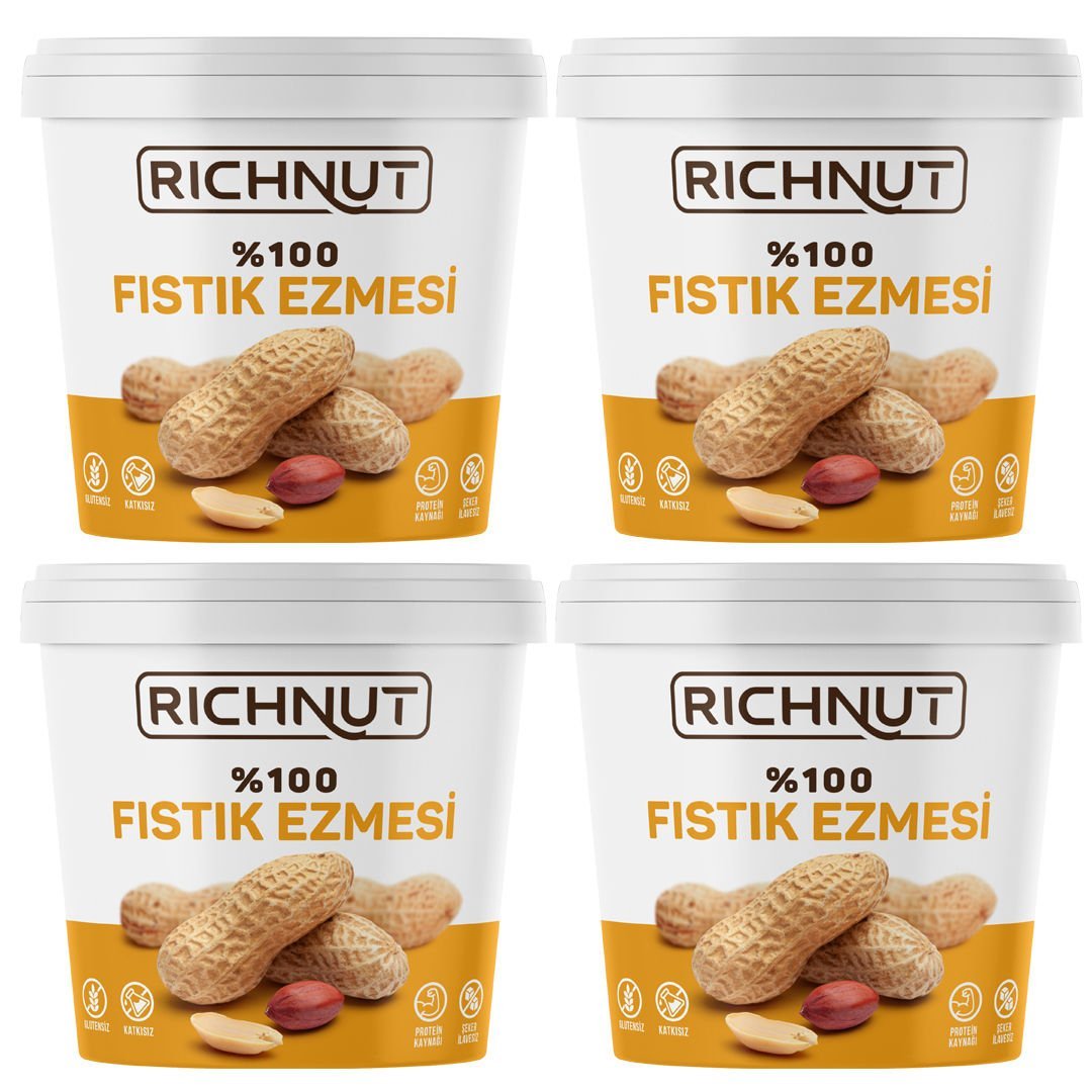 4 KG SADE FISTIK EZMESİ PAKETİ