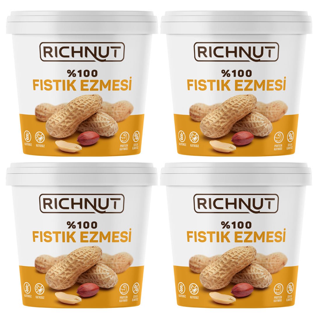 4 KG SADE FISTIK EZMESİ PAKETİ (KARGO BEDAVA)