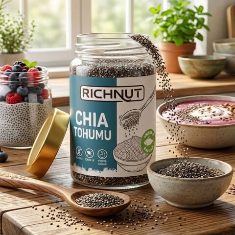 Chia Tohumu 210 g – Doğal