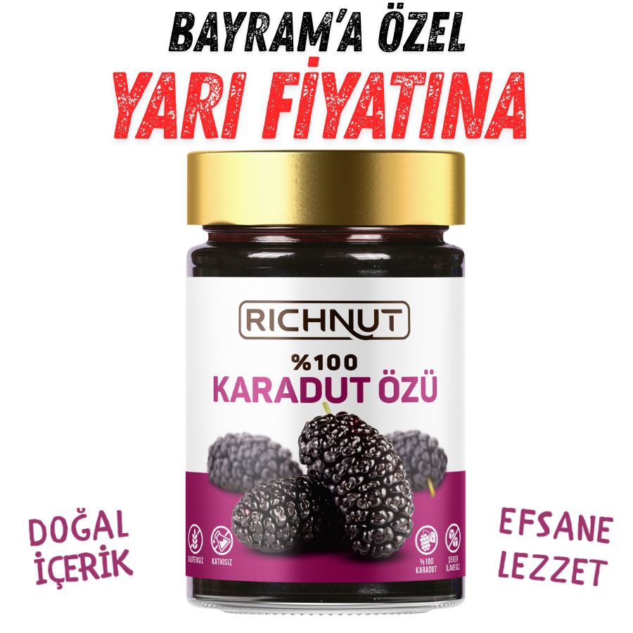 %100 Karadut Özü 400 gr