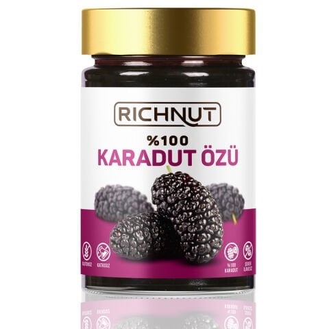Karadut Özü 400 g – %100 Karadut, Şeker İlavesiz, Katkısız