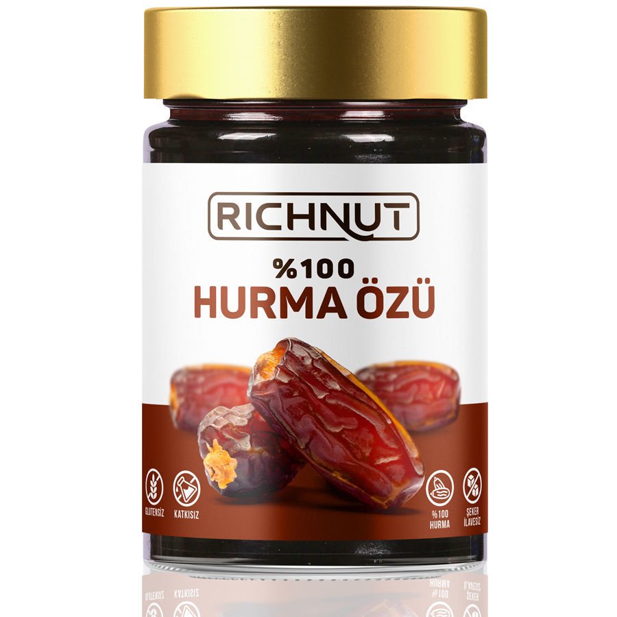 Hurma Özü 400 g – %100 Hurma, Şeker İlavesiz, Katkısız