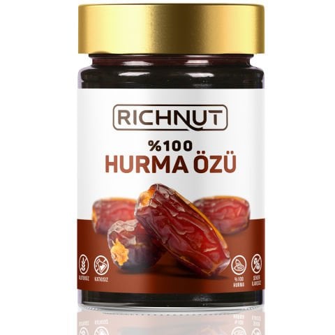 Hurma Özü 400 g – %100 Hurma, Şeker İlavesiz, Katkısız