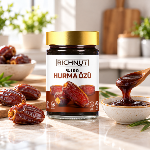 Hurma Özü 400 g – %100 Hurma, Şeker İlavesiz, Katkısız