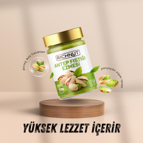 Antep Fıstığı Ezmesi - Özel Parçacıklı Lezzet 320 gr