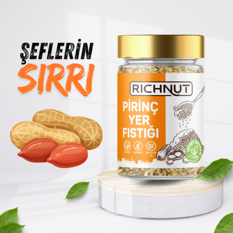 Pirinç Yer Fıstığı İçi – Kabuksuz Fıstık