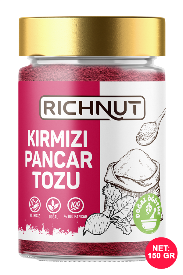 Kırmızı Pancar Tozu - Katkısız Doğal