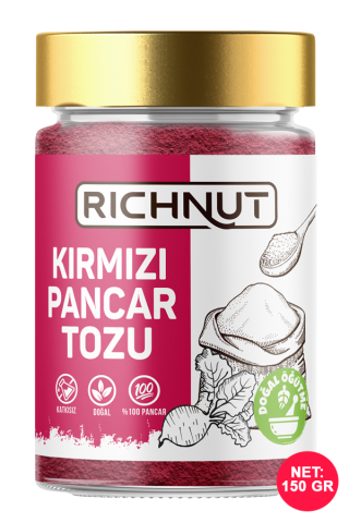 Kırmızı Pancar Tozu - Süper Doğal Besin