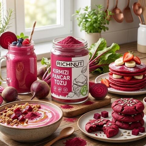 Kırmızı Pancar Tozu - Süper Doğal Besin