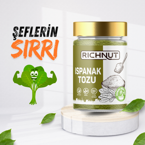 Ispanak Tozu - Süper Doğal Besin
