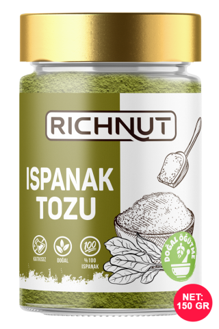 Ispanak Tozu – Katkısız Doğal, Smoothie ve Tarifler İçin