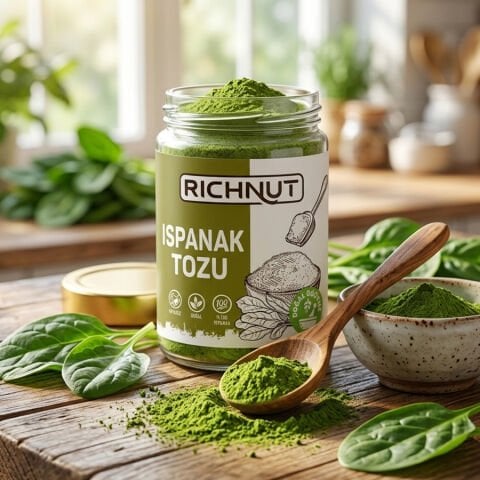 Ispanak Tozu – Katkısız Doğal, Smoothie ve Tarifler İçin