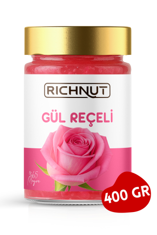 Gül Reçeli (Katkı, Koruyucu, Renklendirici İÇERMEZ)