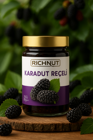 Karadut Reçeli (Katkı, Koruyucu, Renklendirici İÇERMEZ)
