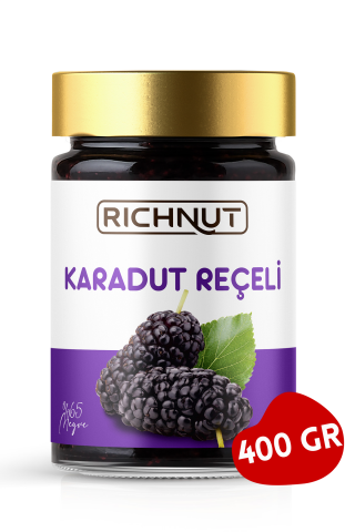 Karadut Reçeli – Katkısız, Koruyucu ve Renklendirici İçermez