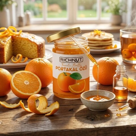 Ballı Portakal Özü (Katkı, Koruyucu, Renklendirici İÇERMEZ)