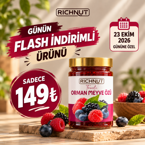 Orman Meyveleri Özü – Katkısız, Koruyucu ve Renklendirici İçermez