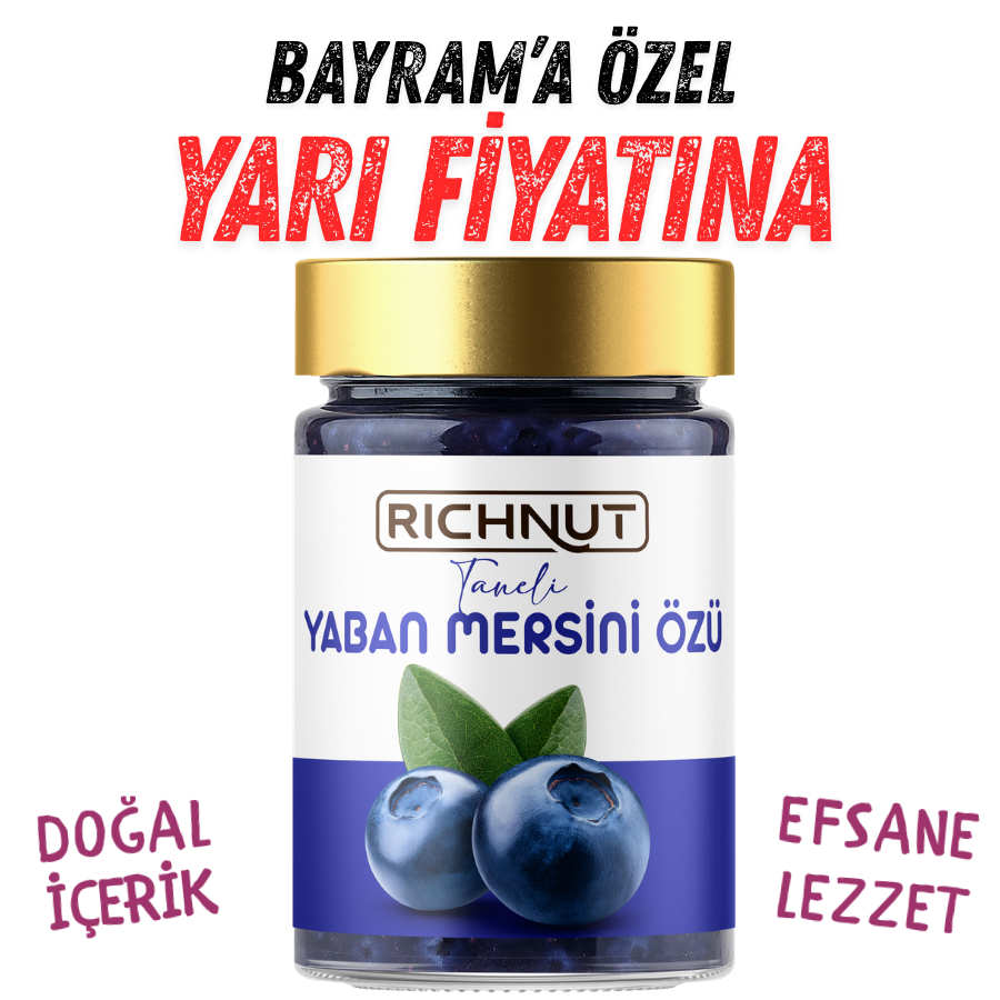 Yaban Mersini Özü (Katkı, Koruyucu, Renklendirici İÇERMEZ)