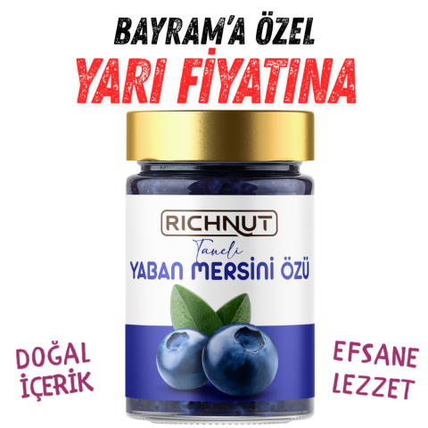 Yaban Mersini Özü (Katkı, Koruyucu, Renklendirici İÇERMEZ)