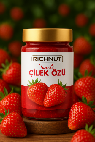 Çilek Özü – Şeker İlavesiz, Katkısız