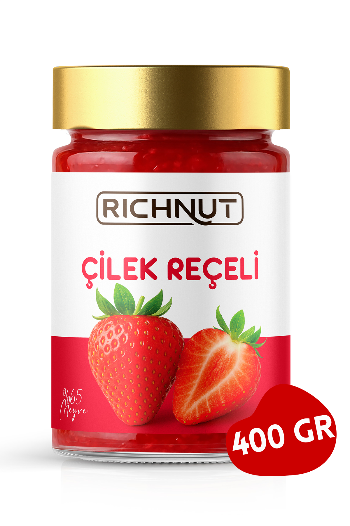 Çilek Reçeli (Katkı, Koruyucu, Renklendirici İÇERMEZ)