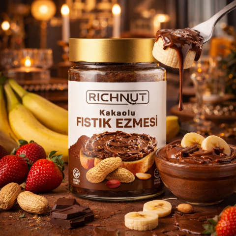 Kakaolu Fıstık Ezmesi 300 GR