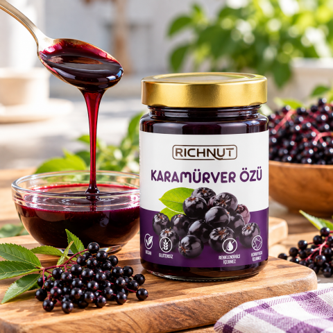 Kara Mürver Özü – Katkısız, Koruyucu ve Renklendirici İçermez