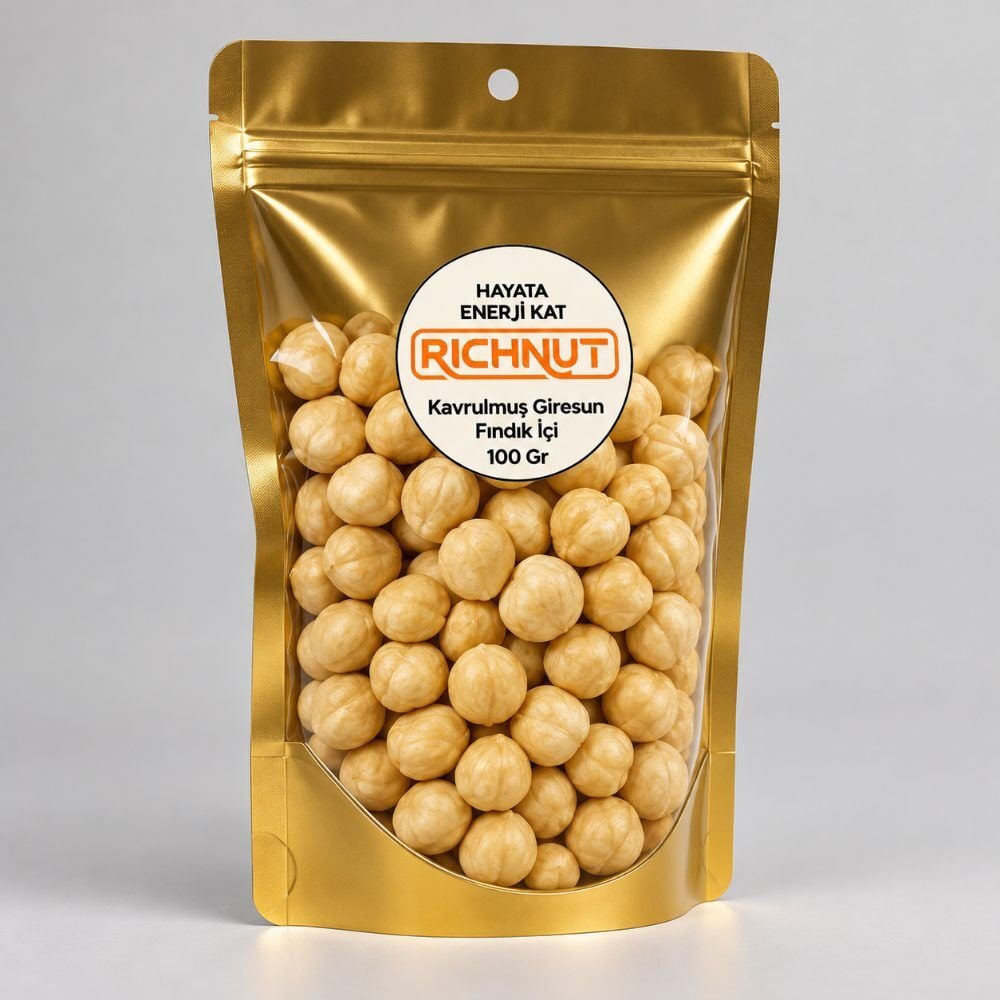 Kavrulmuş Fındık İçi Taze 100 g (Giresun Fındığı)