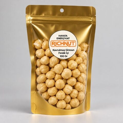 Kavrulmuş Fındık İçi Taze 100 g (Giresun Fındığı)