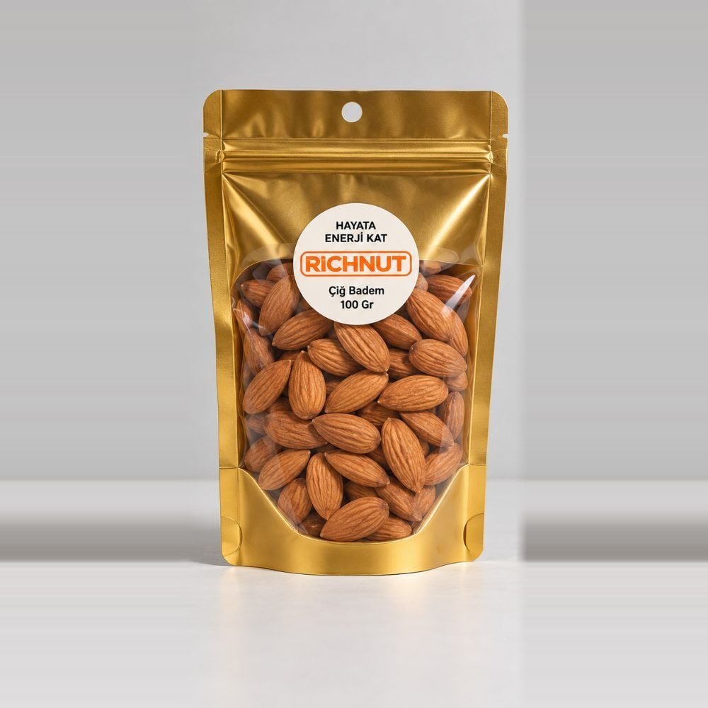 Badem İçi (Çiğ Doğal Badem) 100 g